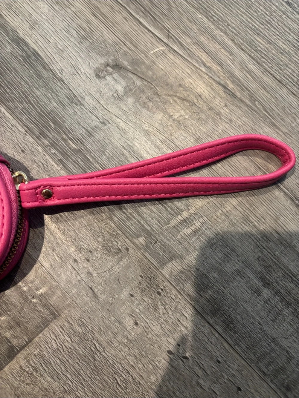 Juicy Couture Heart Quilted Wristlet Pouch - Pink